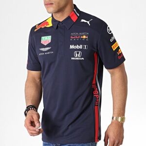 Puma Aston Martin Red Bull F1 Racing Team Short Sleeve Polo Shirt